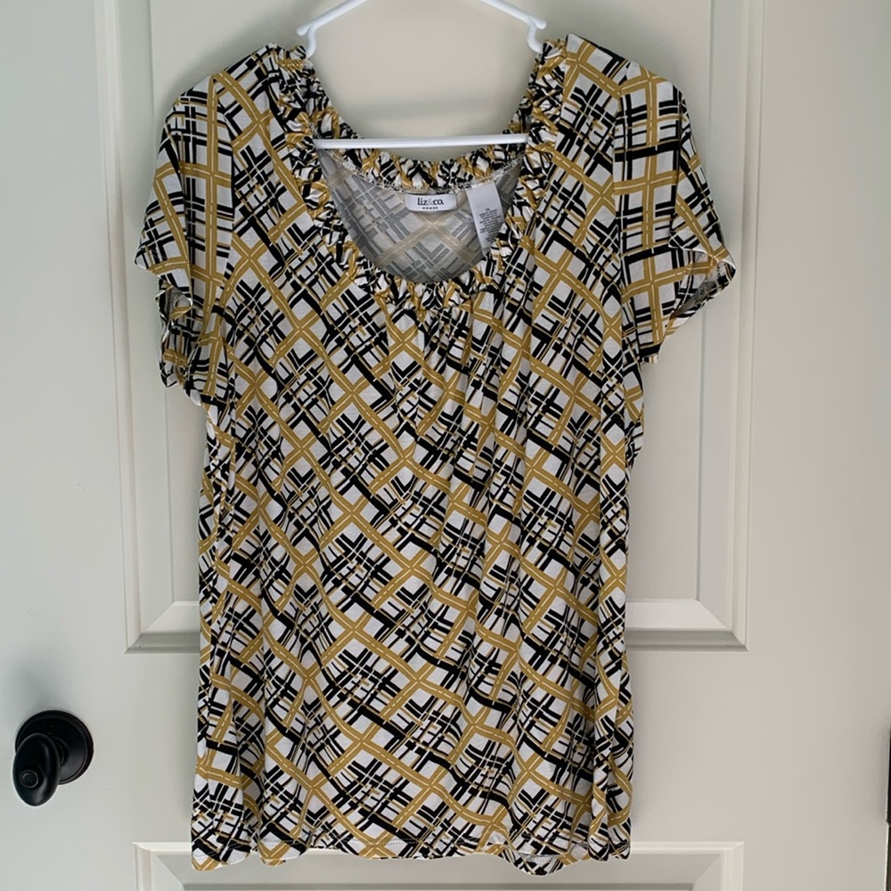 Liz&Co Woman 1X stretchy top